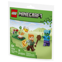 LEGO Minecraft Alekso konfliktas prie laužo, 30732