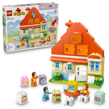 LEGO DUPLO Bluey šeimos namas su atminties žaidimu
