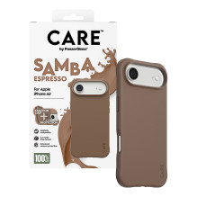 „PanzerGlass CARE™ by ® Samba“ dėklas „Espresso“ su „MagSafe iPhone Air“ mobiliojo telefono dėklu „PanzerGlass CARE™ by ® Samba“ dėklas „Espresso“ su „MagSafe iPhone Air“ mobiliojo telefono dėklu