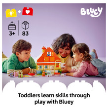 LEGO DUPLO Bluey šeimos namas su atminties žaidimu