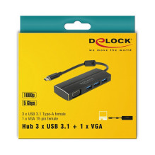 DeLOCK 63932 laptop dock / port replicator