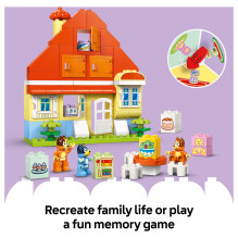LEGO DUPLO Bluey šeimos namas su atminties žaidimu