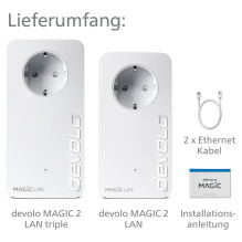 Devolo Magic 2 LAN Triple Starter Kit