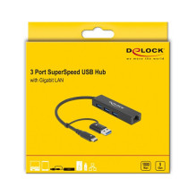 DeLOCK 64149 laptop dock / port replicator