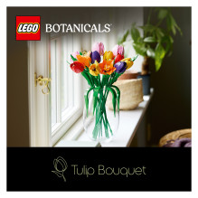 LEGO Botanicals Tulpių puokštė 11501