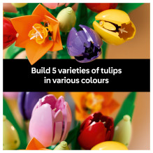 LEGO Botanicals Tulpių puokštė 11501