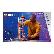LEGO ICONS NASA Artemis kosminio paleidimo sistema