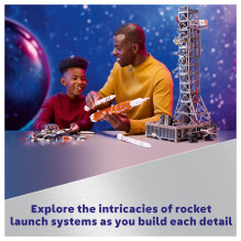 LEGO ICONS NASA Artemis kosminio paleidimo sistema