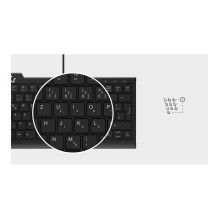 „KeySonic KSK-5010ELC“ (DE) klaviatūra „KeySonic KSK-5010ELC“ (DE) klaviatūra