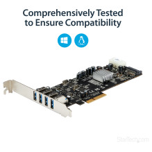 StarTech.com PEXUSB3S44V interface cards / adapter