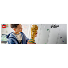 LEGO FIFA pasaulio taurės oficialus trofėjus 43020