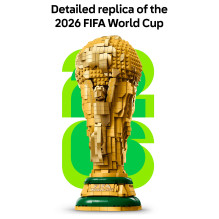 LEGO FIFA pasaulio taurės oficialus trofėjus 43020