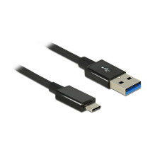 „DeLOCK“ 1 m USB 3.1 Gen 2 C / A tipo USB kabelis