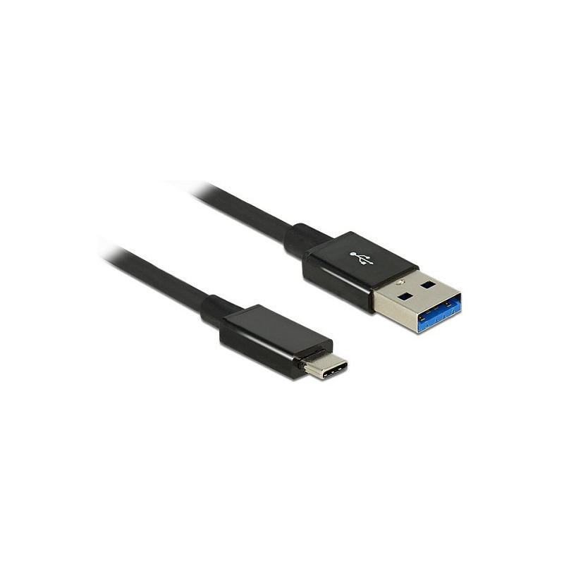 „DeLOCK“ 1 m USB 3.1 Gen 2 C / A tipo USB kabelis
