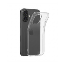 PEDEA minkštas TPU dėklas, skirtas Apple iPhone 16 Plus, skaidrus