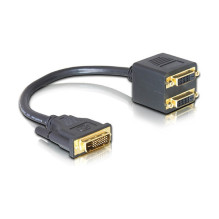 DeLOCK Adapter DVI25 M 2x DVI25 F DVI cable