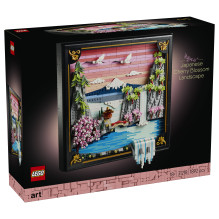 LEGO ART Japoniškų vyšnių žiedų peizažas 31218 LEGO ART Japoniškų vyšnių žiedų peizažas 31218