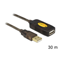 DeLOCK 30 m, USB 2.0 - USB 2.0 USB kabelis DeLOCK 30 m, USB 2.0 - USB 2.0 USB kabelis