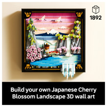 LEGO ART Japanese Cherry Blossom Landscape 31218 LEGO ART Japanese Cherry Blossom Landscape 31218