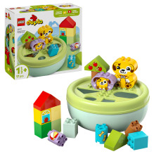 LEGO DUPLO Figūrėlių rūšiuotojas: Šuniukų namelis