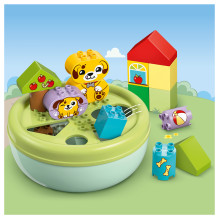 LEGO DUPLO Figūrėlių rūšiuotojas: Šuniukų namelis