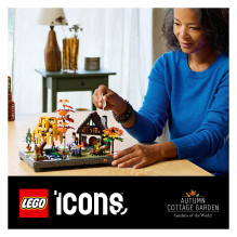 LEGO ICONS Autumn Cottage Garden 11372