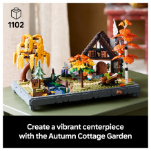 LEGO ICONS Rudens namelio sodas 11372