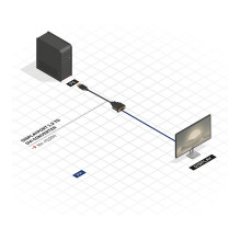 Lindy 41004 video cable adapter