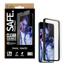 PanzerGlass SAFE. by ® Screen Protector Samsung Galaxy S26+, Ultra-Wide Fit w. EasyAligner