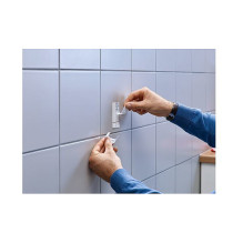 Tesa 77766-00000 - Universalus kabliukas vidaus patalpoms - Baltas - Lipnios juostelės - 4 kg - Gipsas