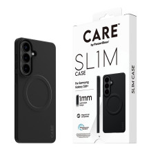 „PanzerGlass CARE™ by ® SL1M“ dėklas, juodas, su „Qi“ ryšiu, „Samsung Galaxy S26+“ mobiliojo telefono dėklas „PanzerGlass CARE™ by ® SL1M“ dėklas, juodas, su „Qi“ ryšiu, „Samsung Galaxy S26+“ mobiliojo telefono dėklas