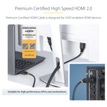 StarTech.com HDMI2-CABLE-4K60-50C HDMI cable