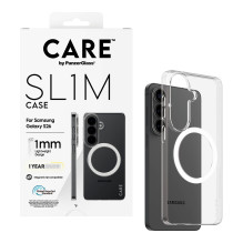 PanzerGlass CARE™ by ® SL1M Case Transparent w. Qi Samsung Galaxy S26 mobile phone case PanzerGlass CARE™ by ® SL1M Case Transparent w. Qi Samsung Galaxy S26 mobile phone case