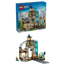 LEGO City centrinė traukinių stotis