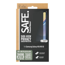 PanzerGlass SAFE. by ® 2-Way Privacy Screen Protector Samsung Galaxy A16, A16 5G, Ultra-Wide Fit