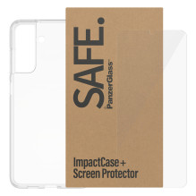 „PanzerGlass SAFE. by ® 2-in-1“ rinkinys, skirtas „Samsung Galaxy S21 FE 5G“, dideliais kiekiais