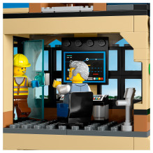 LEGO City centrinė traukinių stotis