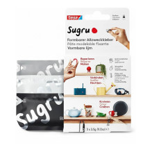 tesa Sugru formuojami universalūs klijai, 3 vnt., juodi / balti / žali, angliškai „Verse“.