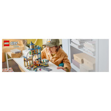LEGO City centrinė traukinių stotis