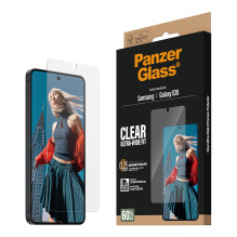 „PanzerGlass ®“ ekrano apsauga „Samsung Galaxy S26“, itin plataus kampo su „EasyAligner“