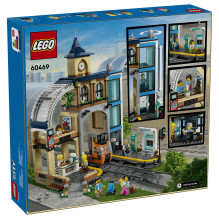 LEGO City centrinė traukinių stotis
