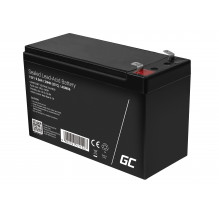 Green Cell AGM VRLA 12V 9Ah maintenance-free battery for UPS units