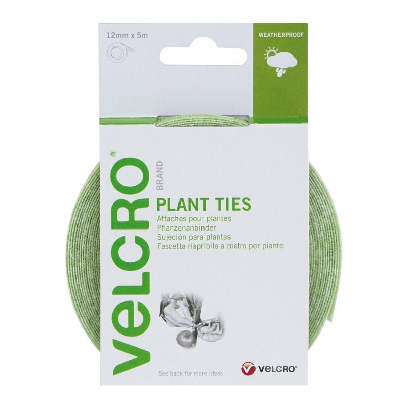 VELCRO Green Tie 5m self-closing strap 12mm green