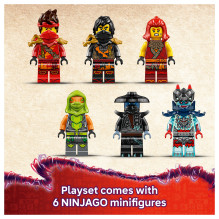 LEGO NINJAGO nindzių kovos transporto priemonė LEGO NINJAGO nindzių kovos transporto priemonė