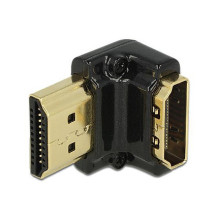 „DeLOCK“ HDMI-A / HDMI-A kištukas, F / M, 90°