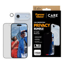 PanzerGlass ®, CARE by ® 3-in-1 Flagship Privacy Bundle iPhone Air PanzerGlass ®, CARE by ® 3-in-1 Flagship Privacy Bundle iPhone Air