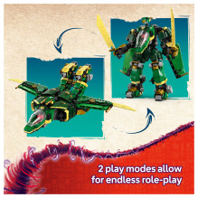 LEGO NINJAGO Lloydo reaktyvinis robotas