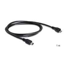 DeLOCK 1m USB2.0 microB / miniB USB cable DeLOCK 1m USB2.0 microB / miniB USB cable