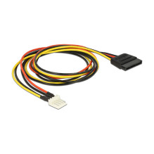 DeLOCK 0,6 m SATA 15p / 4p