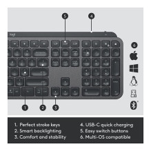 „Logitech 920-010932“ klaviatūra